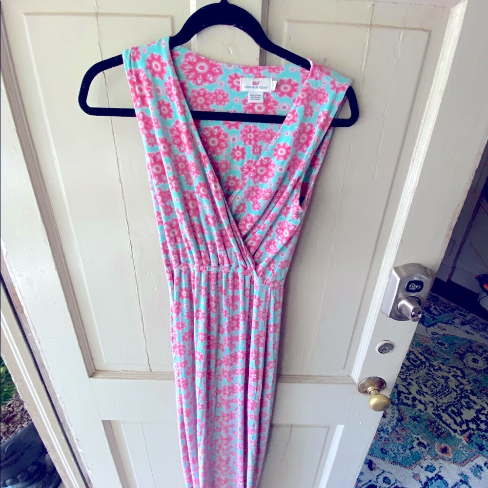 Vineyard Vines floral maxi dress